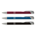 Tres-Chic Ballpoint Pen w/ Silver Trim